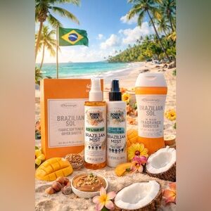 ✨🌴 4 PIECE SET Brazilian Mist Beauty + Laundry Scent Bundle 🌴✨